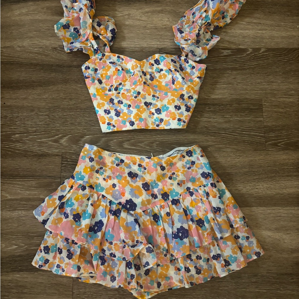 Amanda Uprichard matching floral set